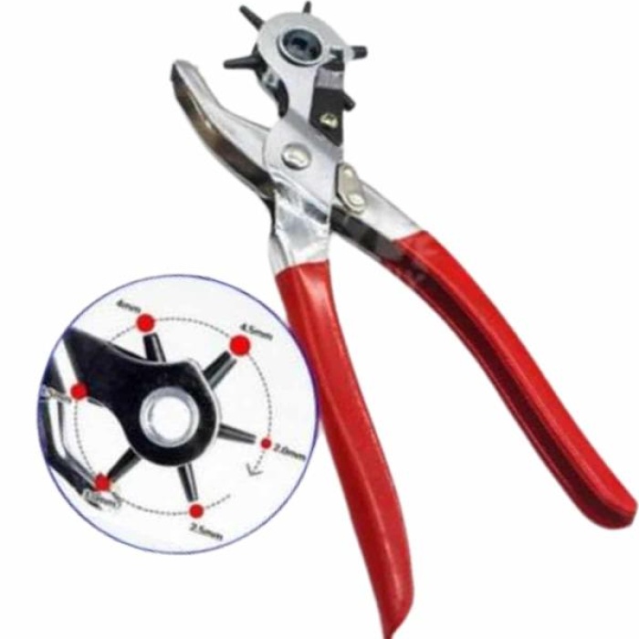 KESGİN MARKET ® Kemer Delme Pensesi 6 Farklı Boyutta Kemer Delici Ev Deri Kemer