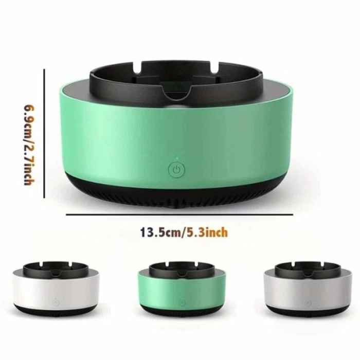 KESGİN MARKET ® Akıllı Kokusuz Küllük Dumanı İçine Çeken Kül Tablası Hava Temizleyici