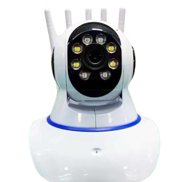 KESGİN MARKET ® LED Aydınlatmalı 5 Antenli Motorlu 1080P Wifi Kamera Sensörlü