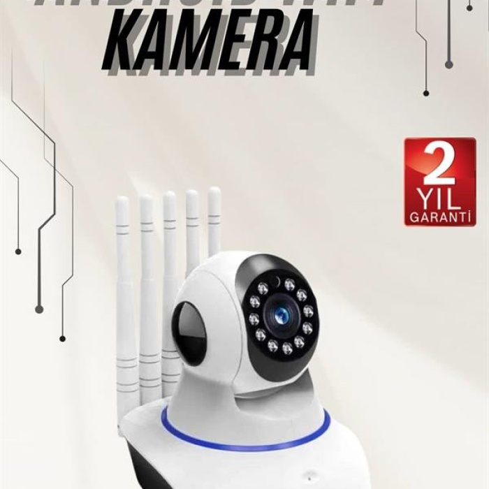 KESGİN MARKET ® Güvenlik Kamerası Antenli Gece Görüşlü Sensörlü Harekete Duyarlı