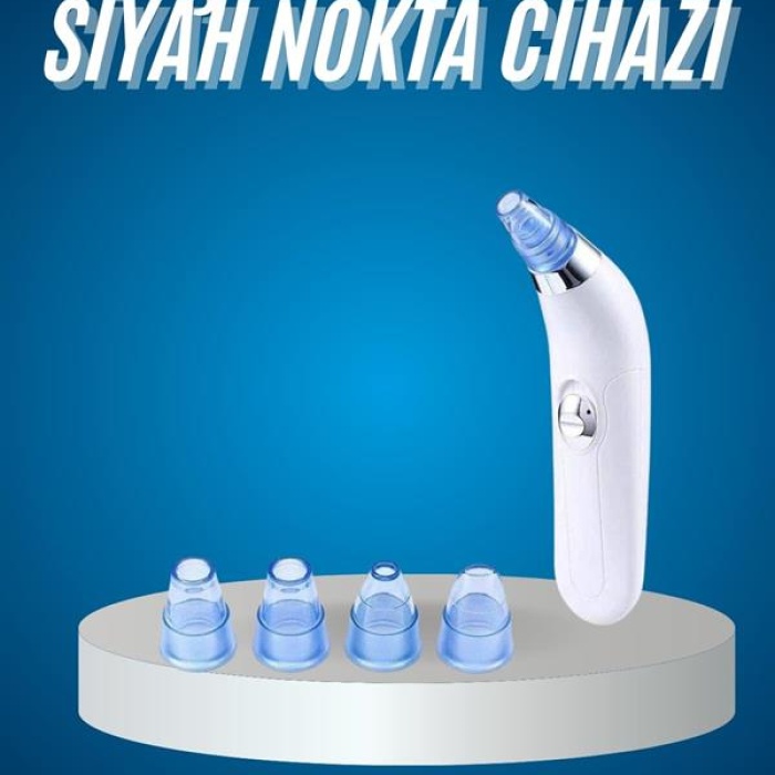 KESGİN MARKET ® 4 Başlıklı Vakumlu Siyah Nokta Ve Yüz Temizleme Cihazı