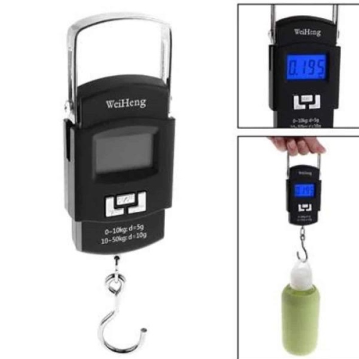 KESGİN MARKET ® 50 Kg Dijital El Terazisi Cep Tartısı El Kantarı Terazi