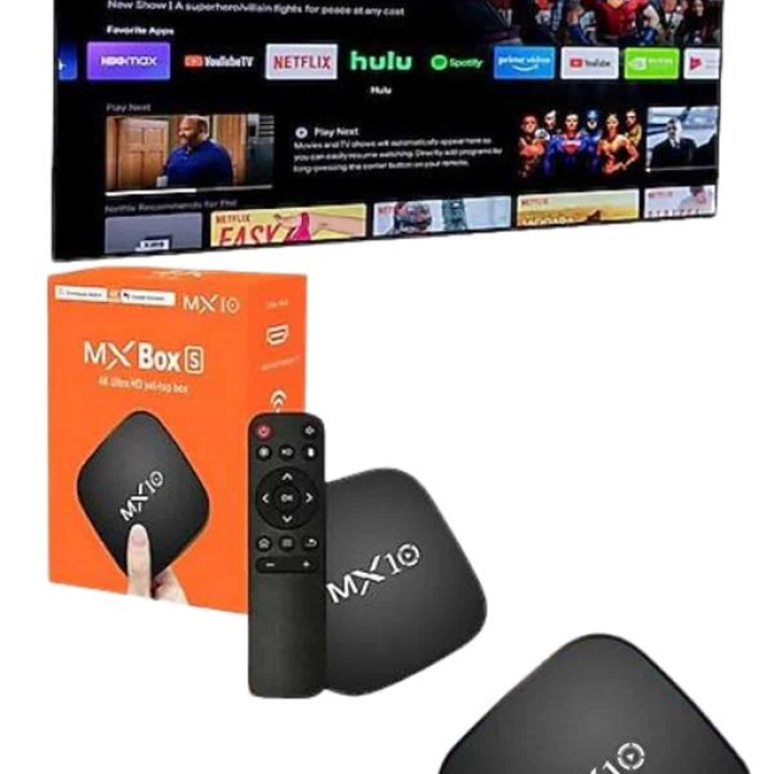 KESGİN MARKET ® Mx Box Android Tv Media Sound 4K Ultra HD Görüntü Kaliteli