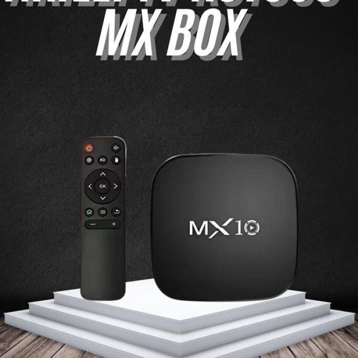KESGİN MARKET ® Akıllı TV kutusu Mx Box Android 7.1 TV kutusu 2.4G Wifi