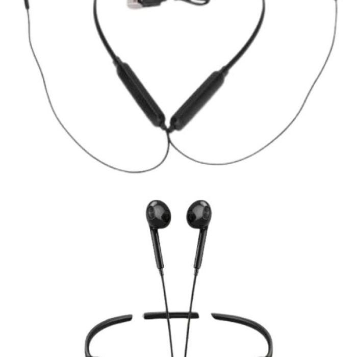 KESGİN MARKET ® 60 Saat Kablolu Boyun Askılı Dijital Göstergeli Bluetooth Kulaklığı