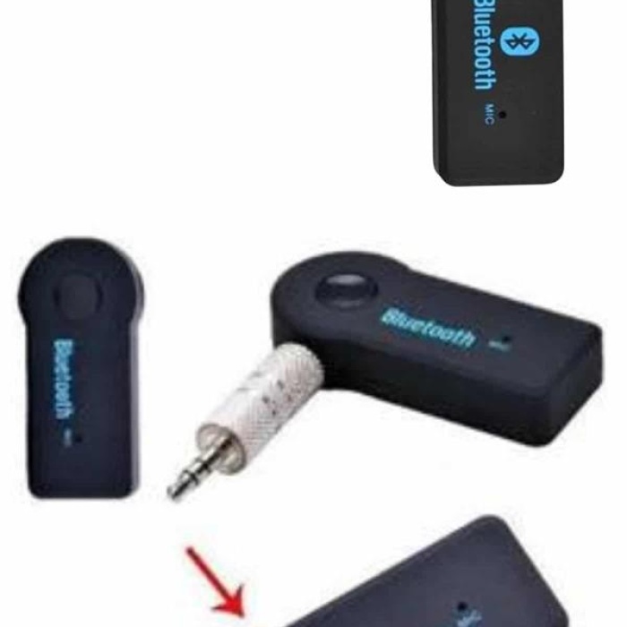 KESGİN MARKET ® Yeni Nesil Bluetooth Aux Araç Kiti Siyah TV Tablet Telefon Araç Araba