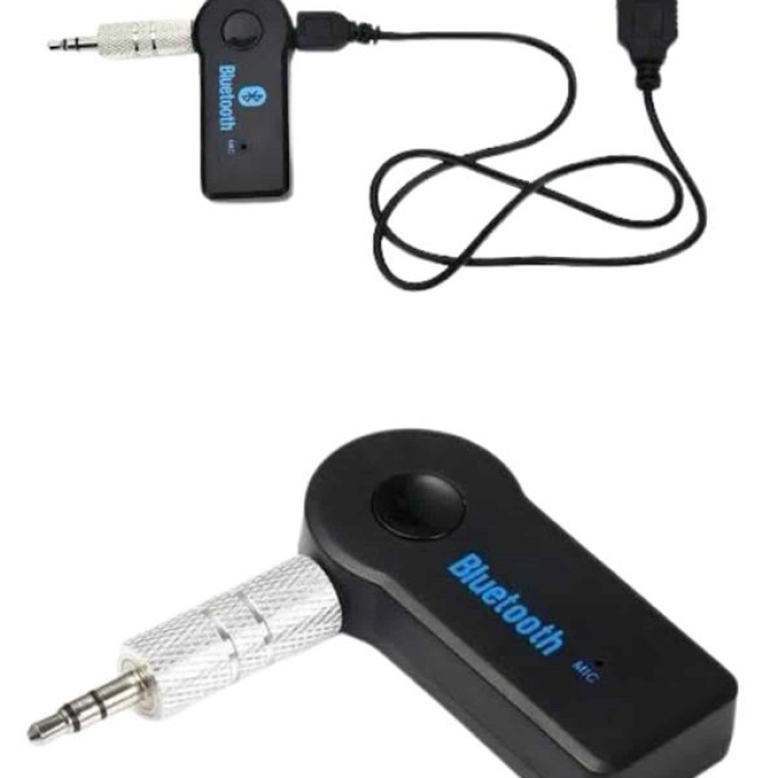 KESGİN MARKET ® Yeni Nesil Bluetooth Aux Araç Kiti Siyah TV Tablet Telefon Araç Araba