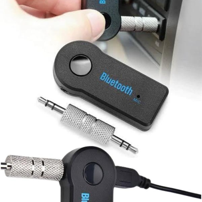 KESGİN MARKET ® Tüm Cihazlara Uyumlu Bluetooth Aux Araç Kiti Siyah