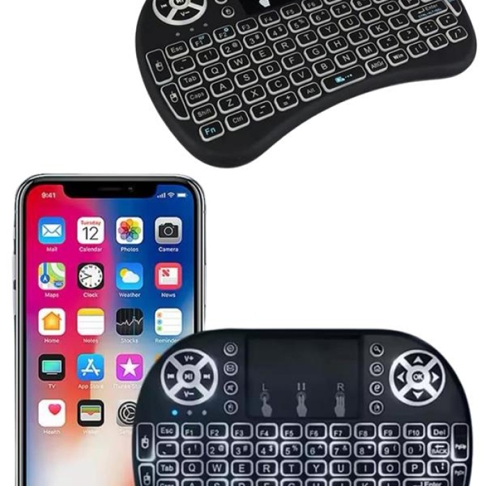 KESGİN MARKET ® Mini Klavye   Pc Playstation Ledli Mouse Rgb Mouse Bluetooth Usb