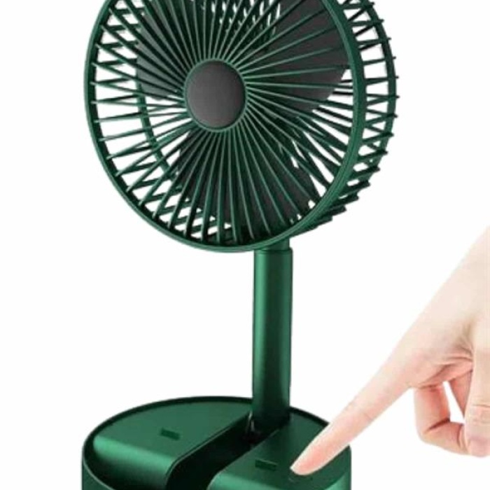KESGİN MARKET ® Katlanabilir Usb Şarjlı Masaüstü Soğutucu Mini Fan Telefon Tutucu