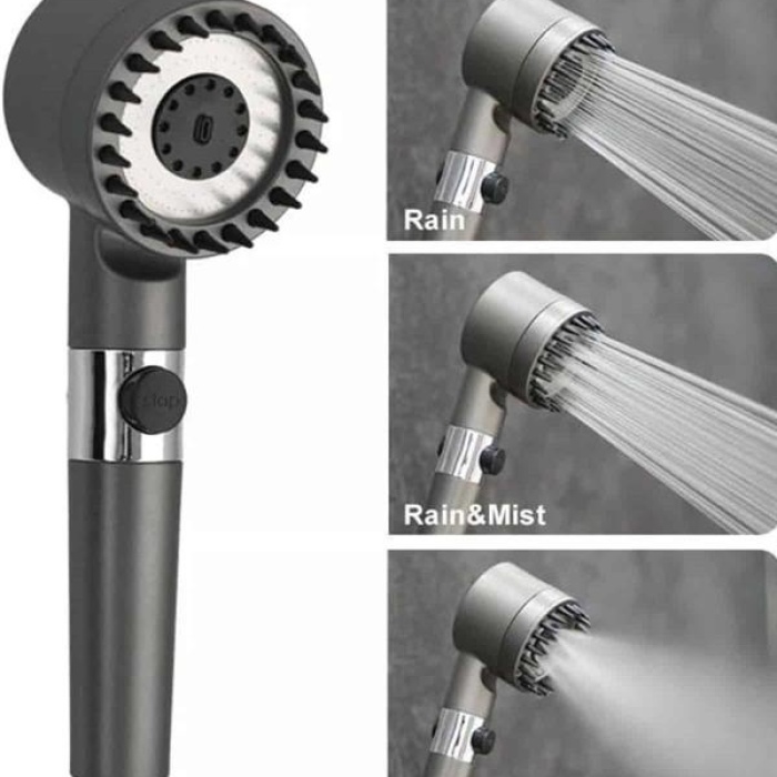 KESGİN MARKET ® Yeni Masaj Etkili Nesil Filtreli  Duş Başlığı Fıskiyesi Duş Banyo
