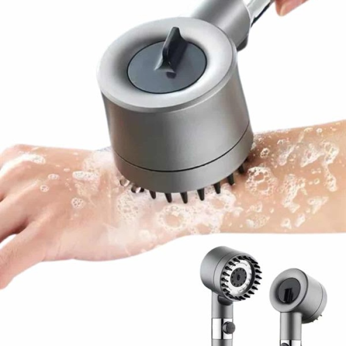 KESGİN MARKET ® Duş Başlığı Yüksek Basınçlı Masaj Taraklı 3 Kademeli
