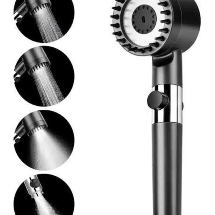 KESGİN MARKET ® Masaj Etkili Duş Başlığı Yeni Nesil Çok Fonksiyonlu Ayarlanabilir Filtreli
