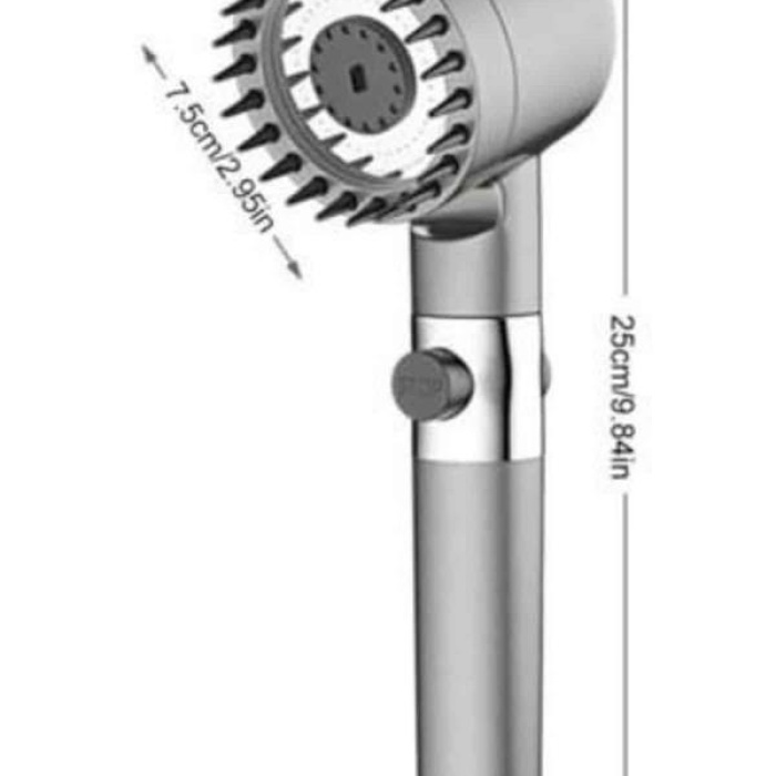 KESGİN MARKET ® Masaj Etkili Duş Başlığı Yeni Nesil Çok Fonksiyonlu Ayarlanabilir Filtreli