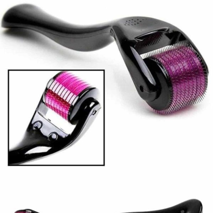 KESGİN MARKET ® Derma Roller Titanyum Uçlu 540 İğneli 1 Mm Saç Sakal Çıkarma Ve Cilt Bakım Masaj Aleti