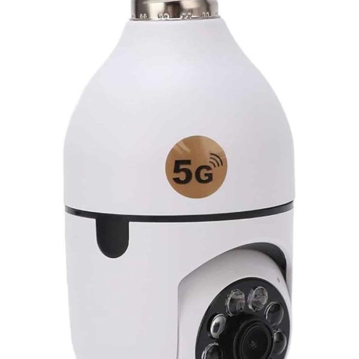 KESGİN MARKET ® Ev Kamerası Wifi Kamerası Gece Görüşlü Akıllı Ampül Kamera