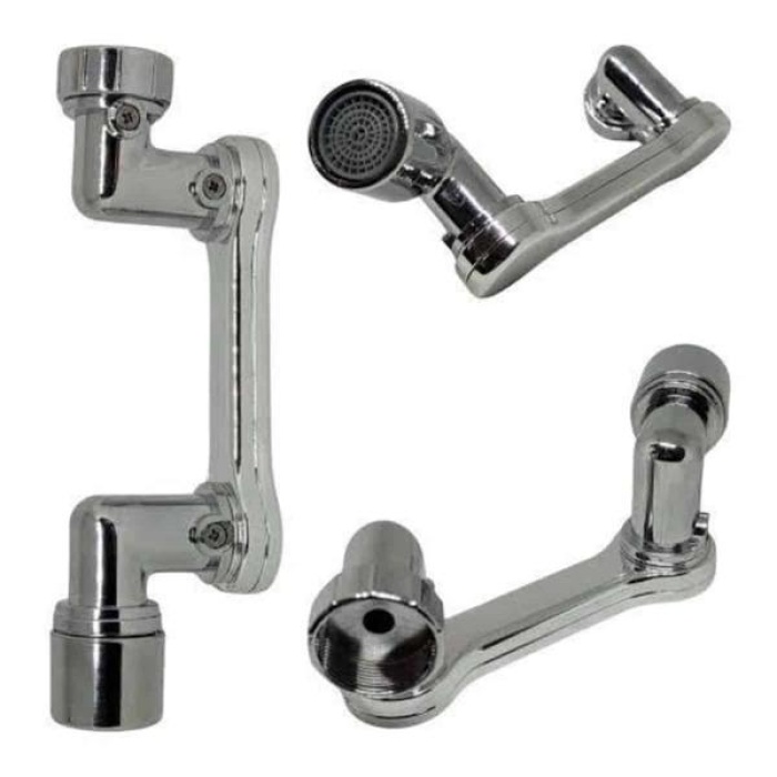 KESGİN MARKET ® Her Yere Dönebilen Tasarruflu Mutfak Musluk Başlığı Ucu Musluk Ucu Oynar Başlıklı