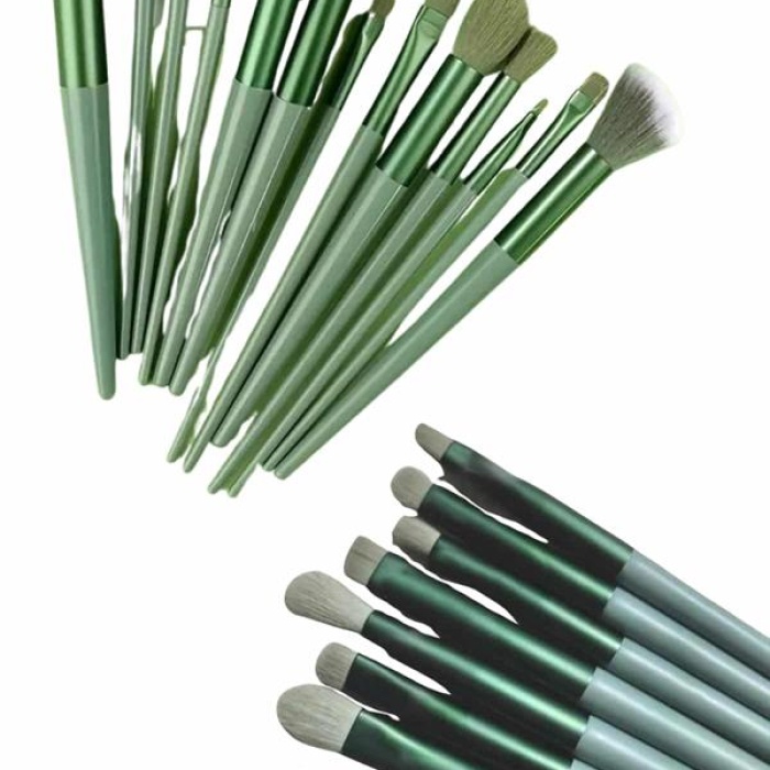 KESGİN MARKET ® Profesyonel Makyaj Fırça Seti 13 Parça Yumuşak Kıllı Fırça Seti Far Fırçası