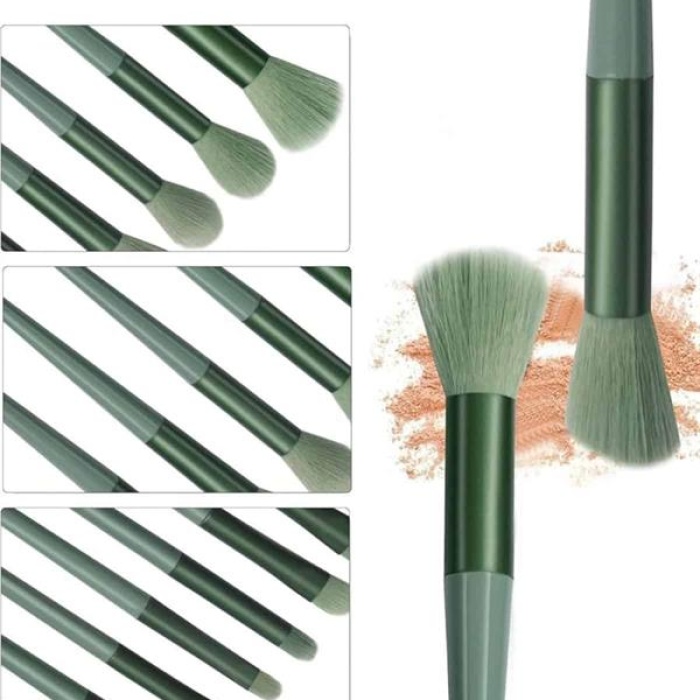 KESGİN MARKET ® Profesyonel Makyaj Fırça Seti 13 Parça Yumuşak Kıllı Fırça Seti Far Fırçası