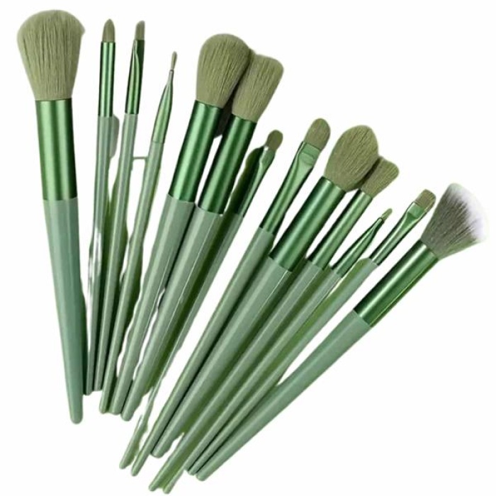 KESGİN MARKET ® 13 Parça Makyaj Fırça Seti Far Fırçası Allık Fırçası Yumuşak Uçlu