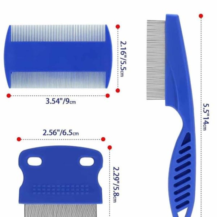 KESGİN MARKET ® Evcil Hayvan Tarak Seti 4lü Bit Tarağı Ked Köpek Tüyüne Uygun