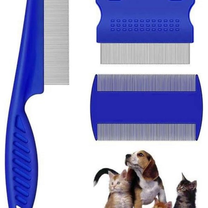 KESGİN MARKET ® Evcil Hayvan Tarak Seti 4lü Bit Tarağı Ked Köpek Tüyüne Uygun