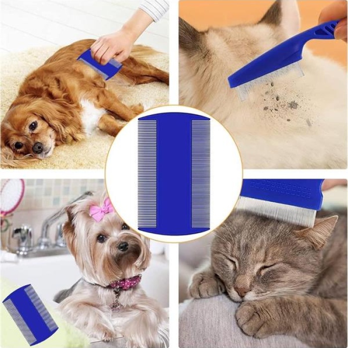 KESGİN MARKET ® Evcil Hayvan Tarak Seti 4lü Bit Tarağı Ked Köpek Tüyüne Uygun