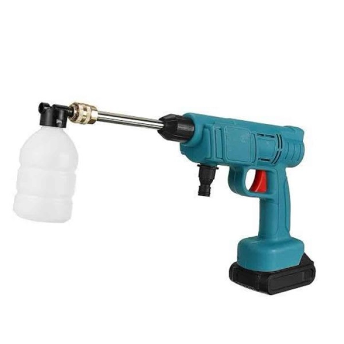 KESGİN MARKET ® Şarjlı Oto Yıkama, Bahçe Sulama Tabancası Makinesi Yüksek Basınçlı