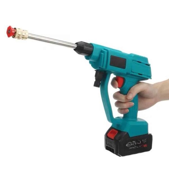 KESGİN MARKET ® Şarjlı Ve Yüksek Basınçlı Oto Yıkama Makinesi Ve Sulama Tabancası Bahçe Yıkama Makinesi