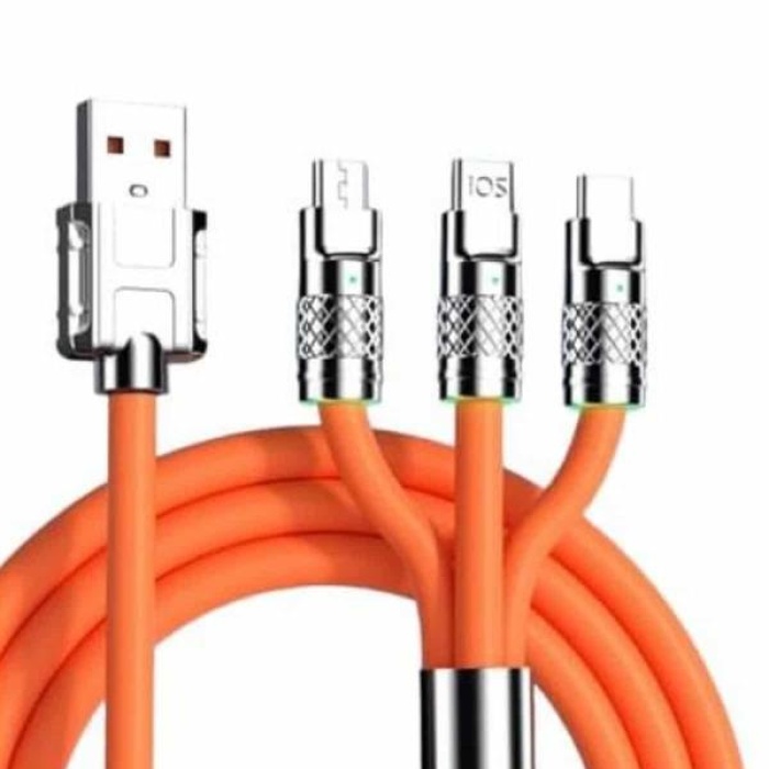 KESGİN MARKET ® Android ve İOS Uyumlu 180 Derece Type-c Şarj Kablosu