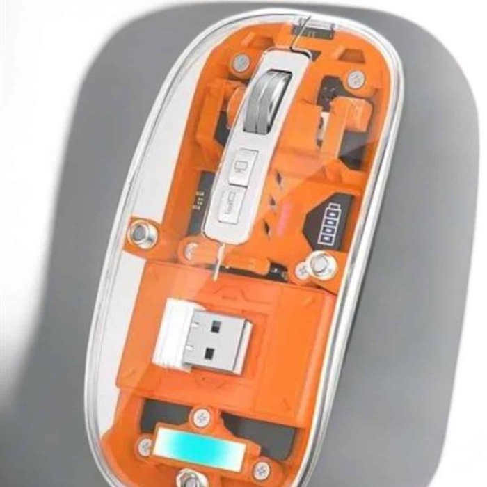 KESGİN MARKET ® Kablosuz Mouse Fare 5.0 Bluetooth Bağlantılı USB Girişli