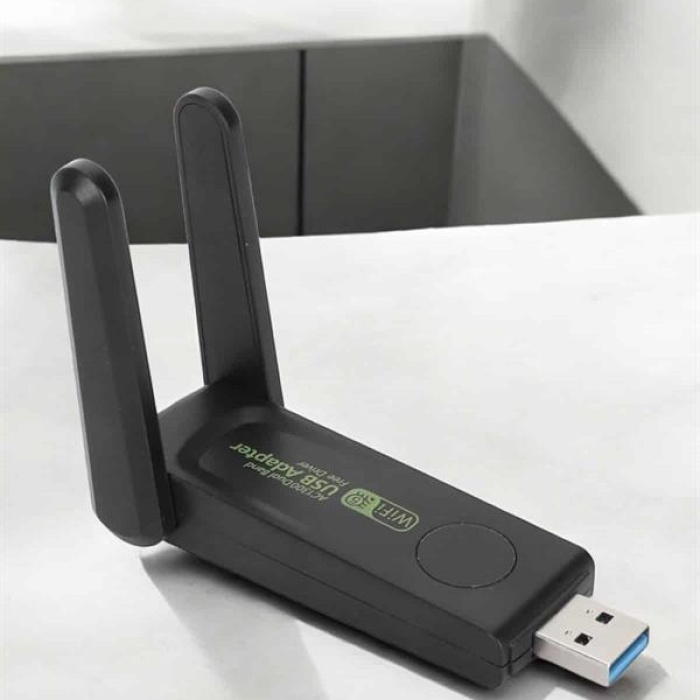 KESGİN MARKET ® Dual Band Wifi Alıcı Adaptör USB 3.0 Destekli