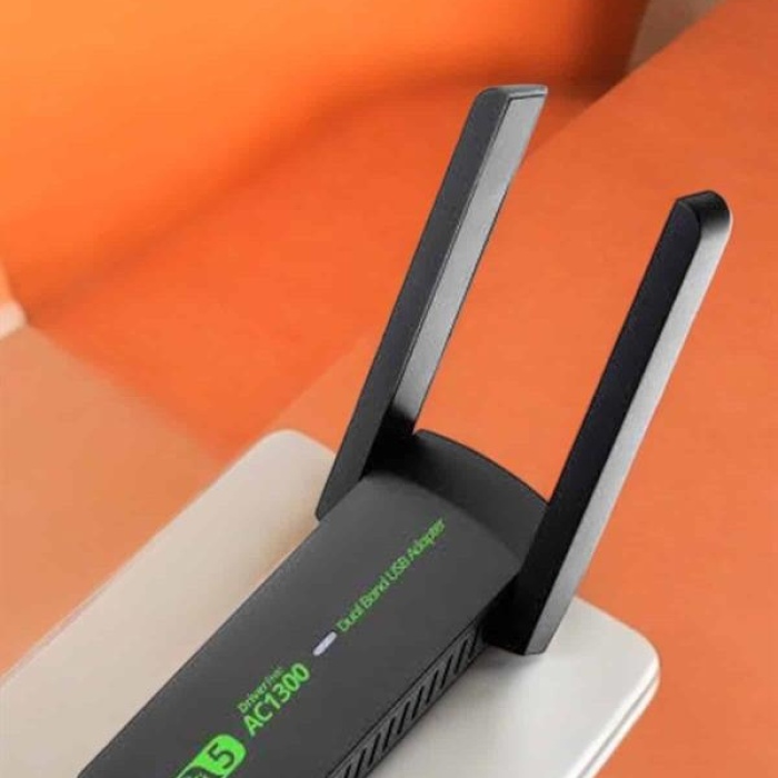 KESGİN MARKET ® Wifi Adaptör Çift Bantlı Kablosuz Wifi Adaptörü
