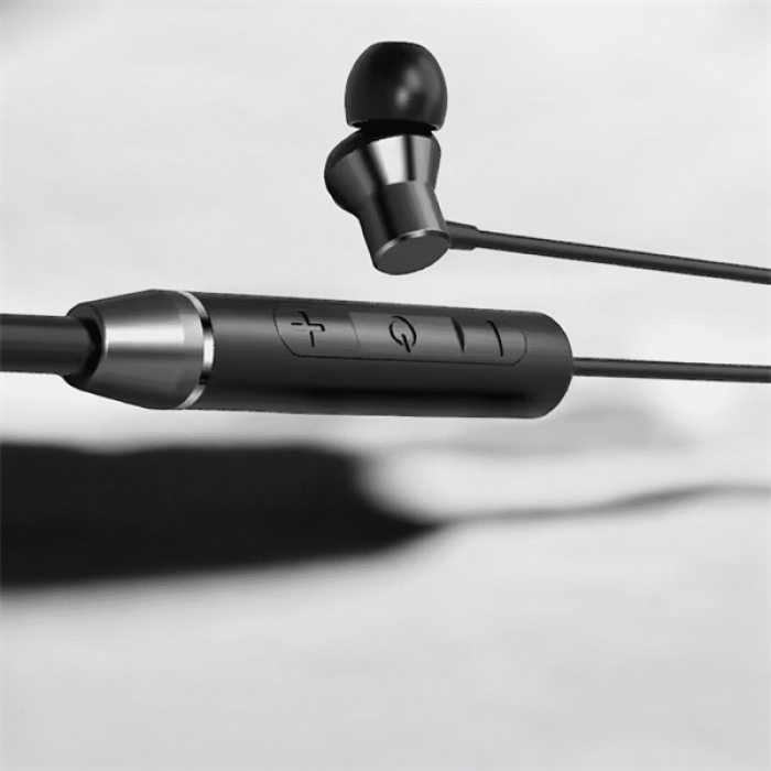 KESGİN MARKET ® Boyun Bantlı Kablolu Kulaklık ANC Özelliği Uzun Şarj Süreli Sporcu Kulaklığı