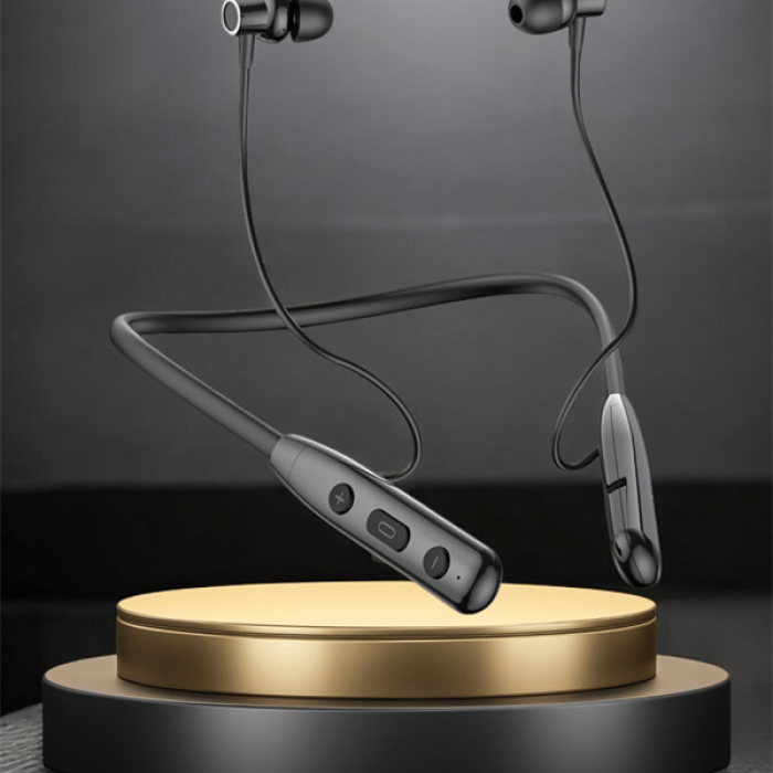 KESGİN MARKET ® Kablolu Bluetooth Kulaklık Boyun Bantlı ANC Özelliği Yüksek Ses Kaliteli