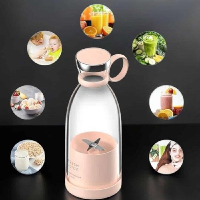 KESGİN MARKET ® El Blender Taşınabilir Meyve Blender Şarj Edilebilir Taşınabilir Blender Elektrikli