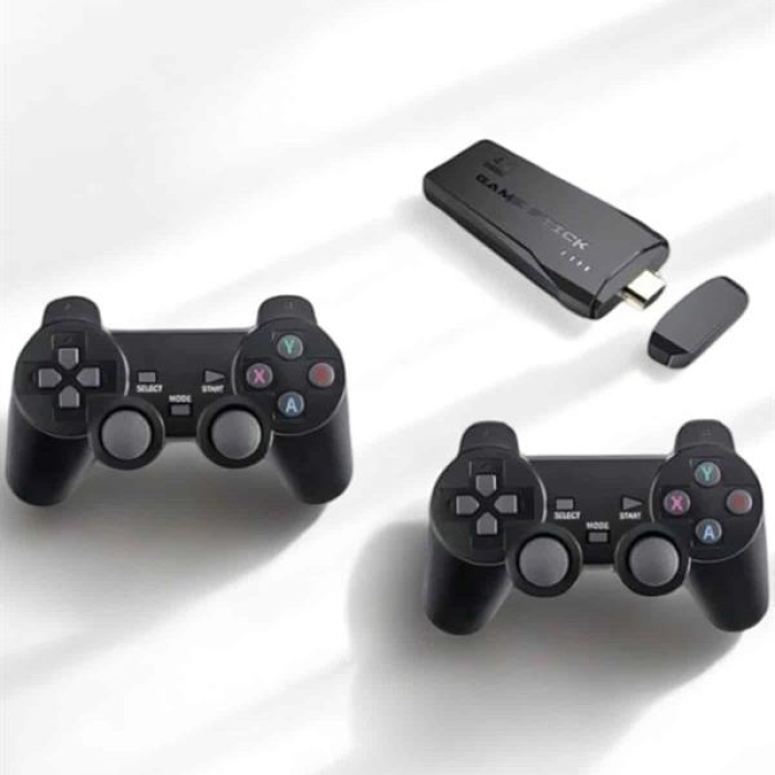 KESGİN MARKET ®   Atari 2.4g Uyumlu Kablosuz Çift Kol Game Stick