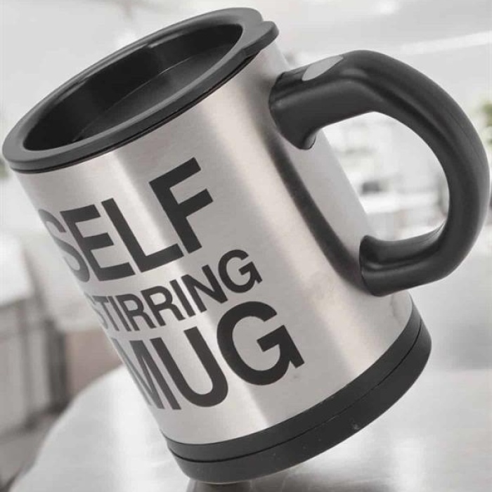 KESGİN MARKET ® Mikser Kupa Yazılı Mug Bardak Karıştırma Özelliği