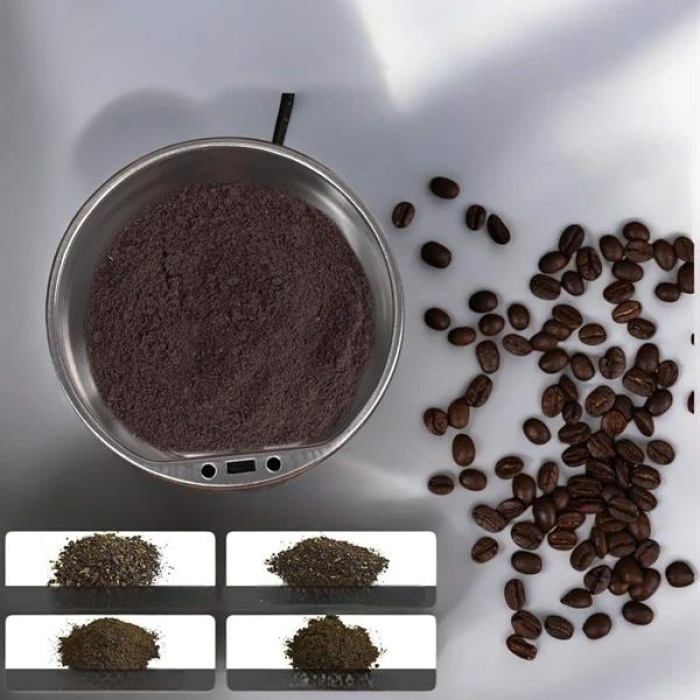 KESGİN MARKET ® Kahve Ve Baharat Öğütücü Dayanıklı Paslanmaz Çelik Kolay Kullanım