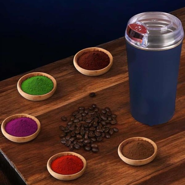 KESGİN MARKET ® Kahve Ve Baharat Öğütücü Dayanıklı Paslanmaz Çelik Kolay Kullanım