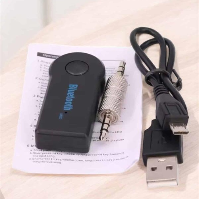 KESGİN MARKET ® Bluetooth Araç Kiti Bt 350 Aux Çıkışlı Tüm Araçlara Uyumlu