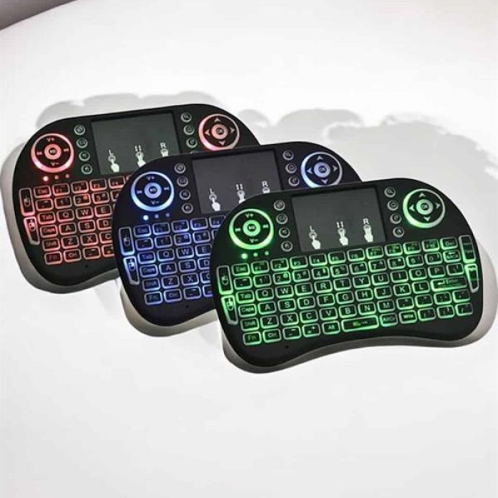 KESGİN MARKET ® USB Bağlantılı Mini Q Klavye Işıklı Tüm Cihazlara Uyumlu