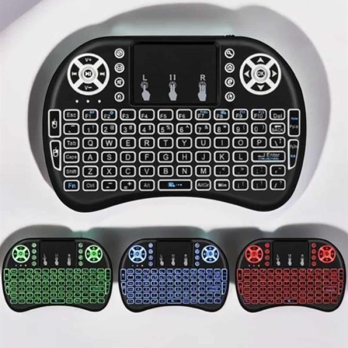 KESGİN MARKET ® USB Bağlantılı Mini Q Klavye Işıklı Tüm Cihazlara Uyumlu