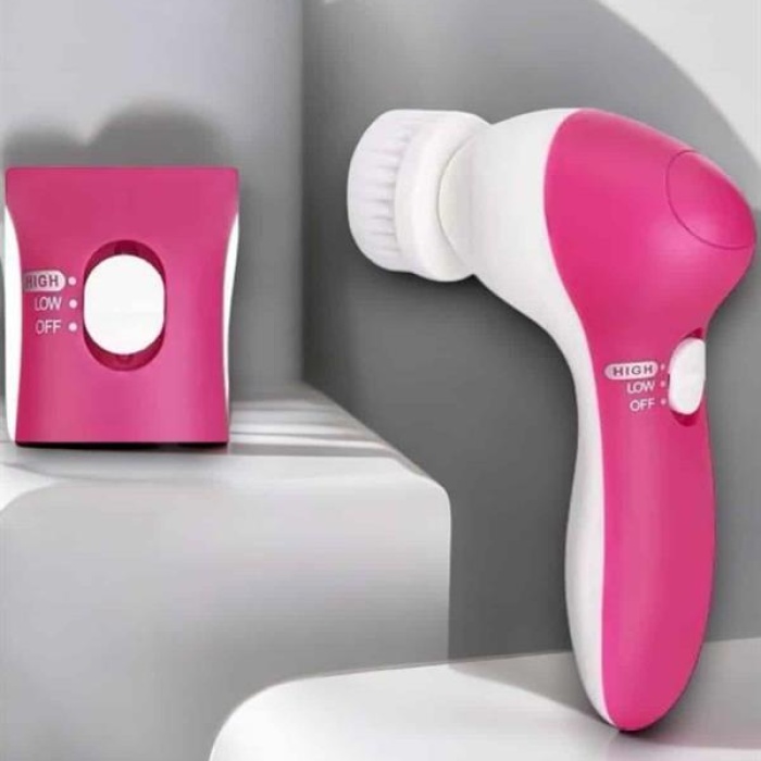 KESGİN MARKET ® 5 Fonksiyonlu Kablosuz Yüz Temizleme Cihazı ile Derinlemesine Cilt Bakımı