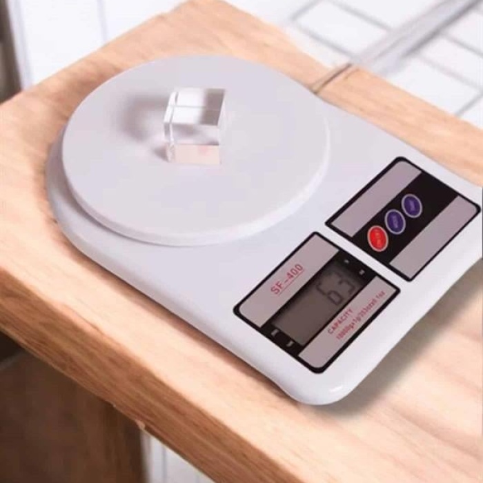 KESGİN MARKET ® Kompakt Tasarım ve Tek Tuşla Sıfırlama Özelliğiyle Kullanımı Kolay Mutfak Tartısı