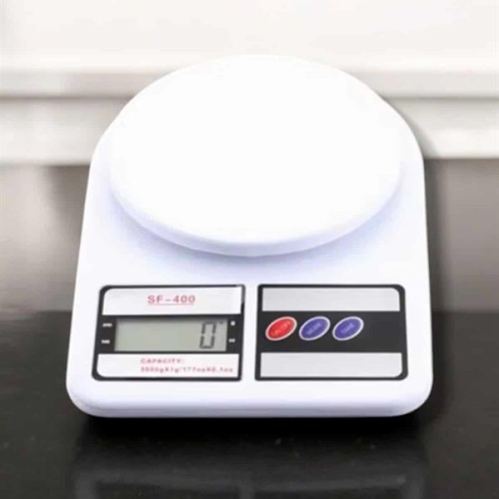 KESGİN MARKET ® Hassas Terazi 10 kg Kapasiteli, Yüksek Hassasiyetli Dijital Mutfak Tartısı