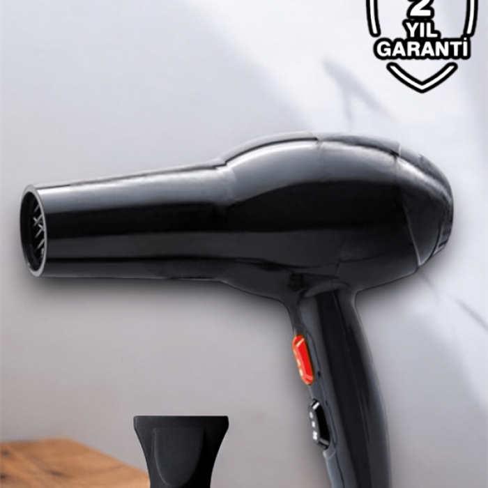 KESGİN MARKET ® Tüm Saç Tiplerine Uygun, İki Kademeli Hız Ayarlı Fön Makinesi