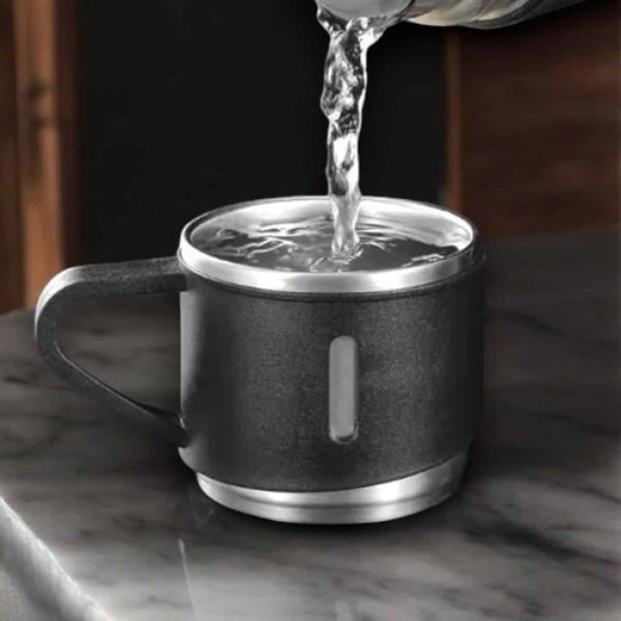 KESGİN MARKET ® Şık ve Dayanıklı 3 Bardaklı Termos Seti Uzun Süre Isı Koruma Özellikli