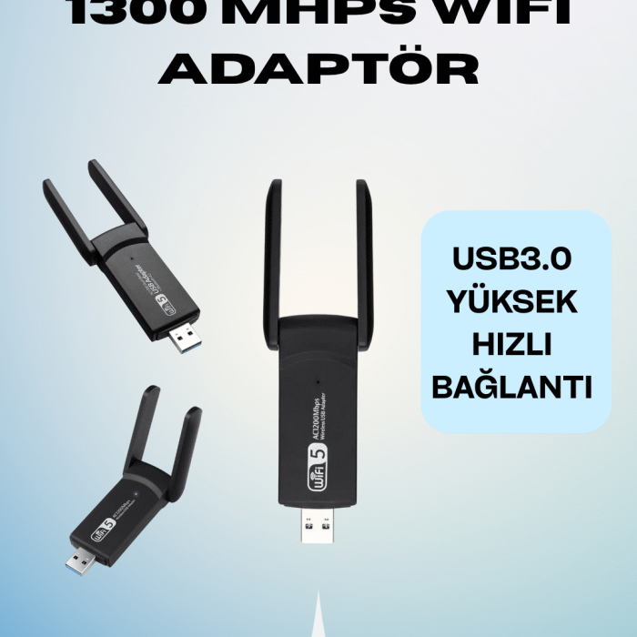 KESGİN MARKET ® AC1200 USB WiFi Adaptör