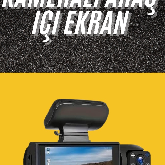 KESGİN MARKET ® Sürüş Kamerası Video Kaydedici Hareket Algılama Gece Görüşlü